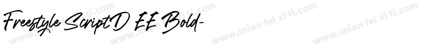 Freestyle Script D EE Bold字体转换